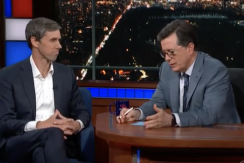 Colbert to O'Rourke: You Lost Your Senate Race, Why Run for President?