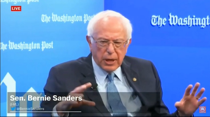 Sanders: Single Payer Means Tax Hikes for Middle Class