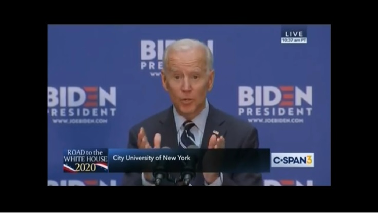 Biden: 'I Respect No Borders'