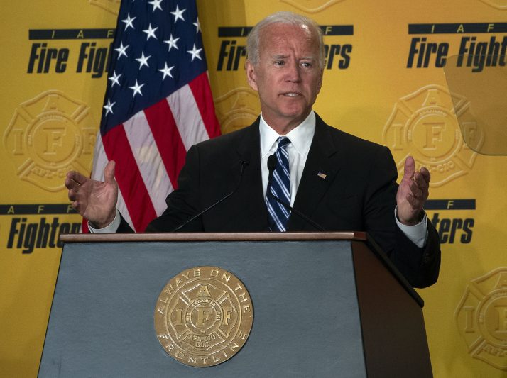 Top Firefighters' Union Supports Biden, Opposes Medicare for All