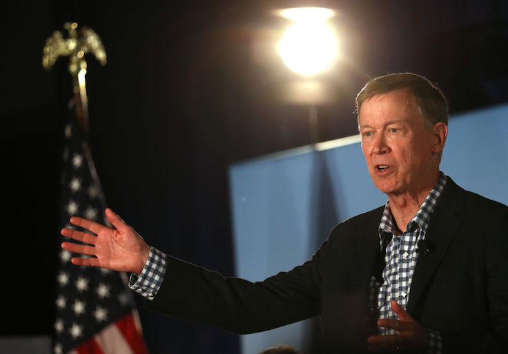 Hickenlooper to Drop Out of Presidential Race, Eyeing Senate Run