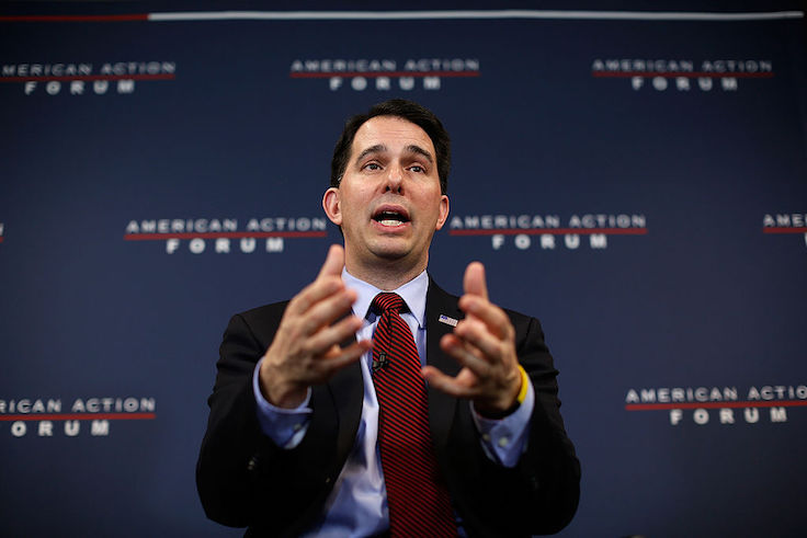 Scott Walker: Taking New Job Clears Wisconsin GOP 2022 Field