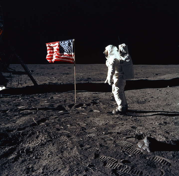 New York Daily News Reports That 'John Glenn' Was First Man on 'Planet' Moon