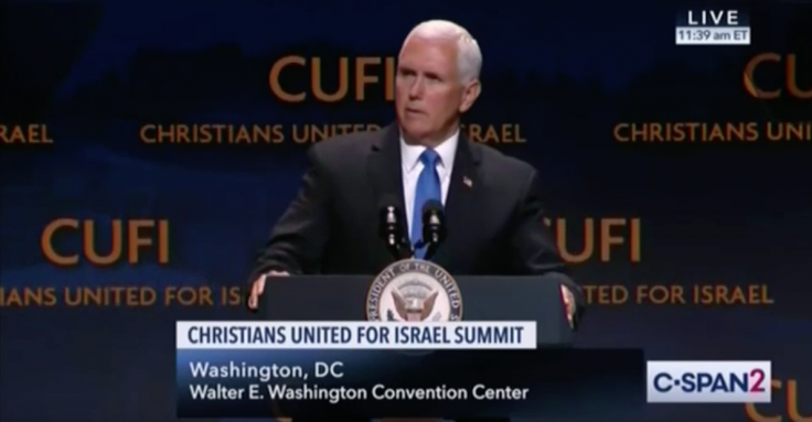 Pence: 'No More Pallets of Cash to the Mullahs in Iran'