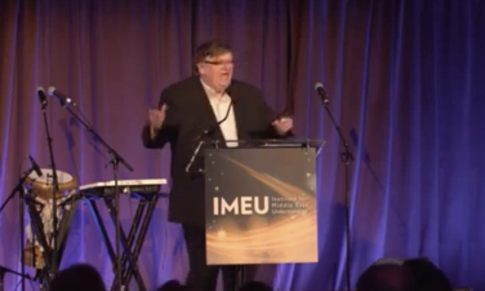 Watch Michael Moore Scream Out a Slam Poem About Rashida Tlaib
