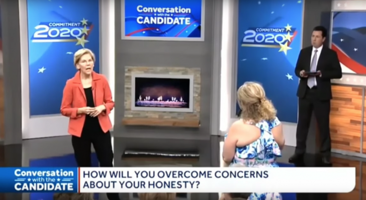 New Hampshire Voter Confronts Warren Over Ancestry