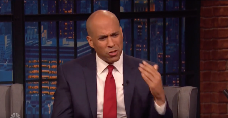Booker: 'My Testosterone Sometimes Makes Me Want To Feel Like Punching' Trump