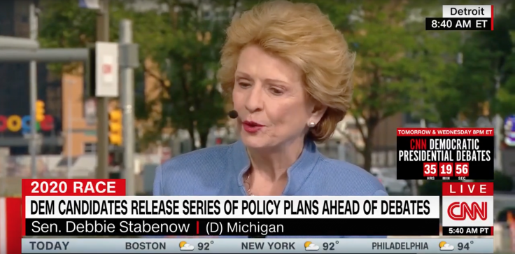 Stabenow (D) 'Happy to Debate' Abolishing Private Insurance