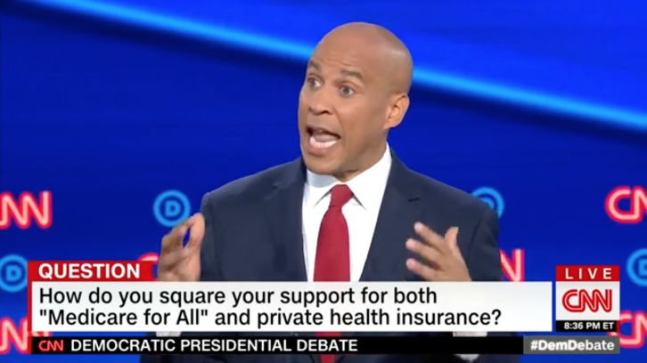 Booker Complains About Democrats Having to Debate at Democratic Debate