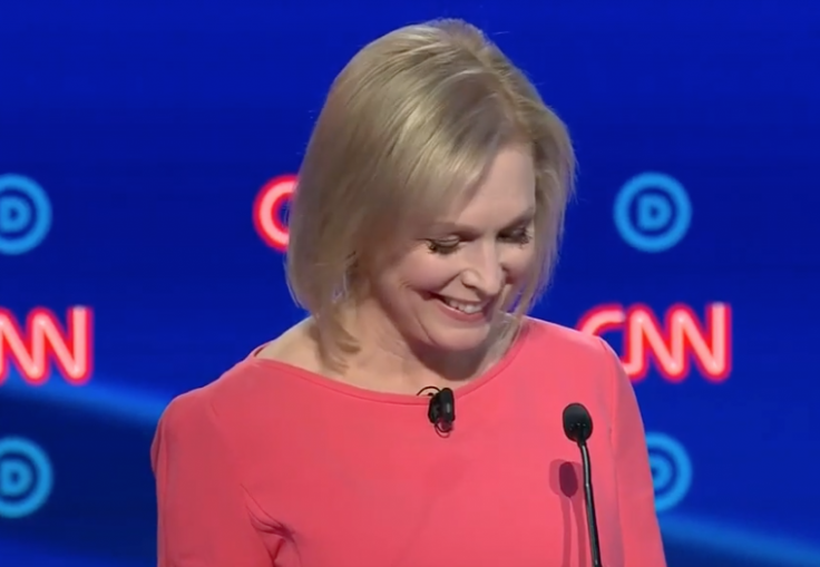 Gillibrand Surprised and Unprepared to Be Asked a Debate Question