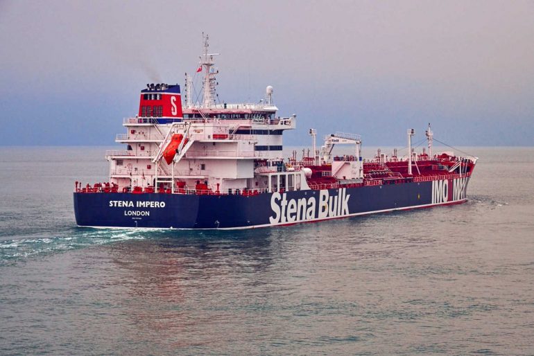 Iranian Forces Say They Seized British-Flagged Oil Tanker in Gulf