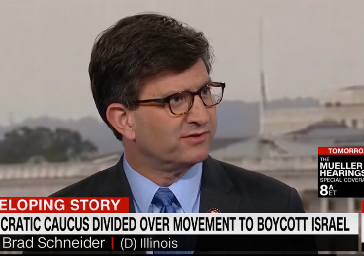 Schneider (D) Says BDS Is 'Bigoted' But Can’t Explain Why Tlaib Isn’t Anti-Semitic for Supporting It