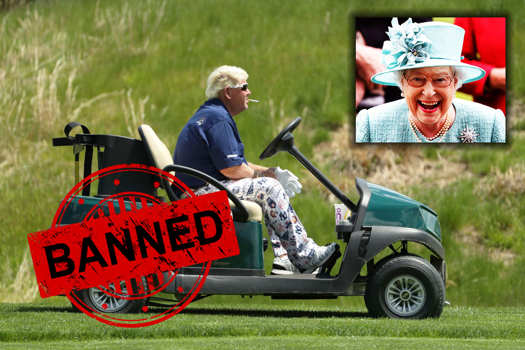 Absolute Despotism: American Hero John Daly Forced to Withdraw from British Open After Golf Cart Ban