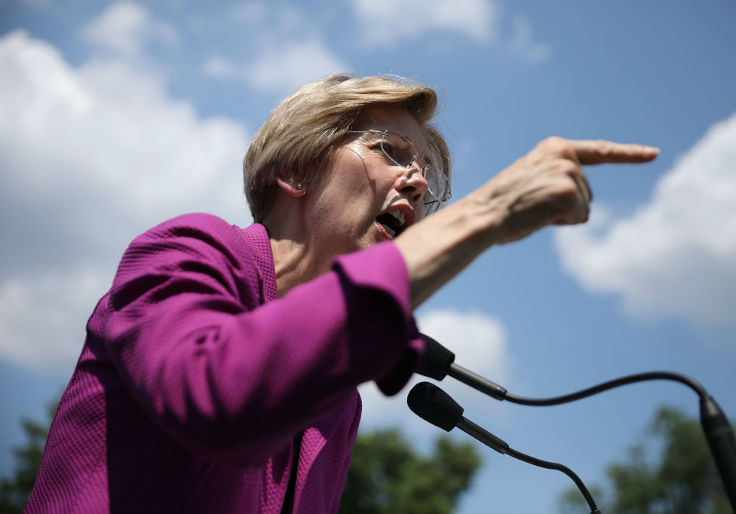 Elizabeth Warren Calls on Walmart to Cease Gun Sales