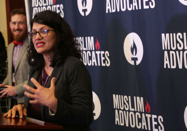 Tlaib Likens 'Racist' Israel to U.S. Segregation During the 19th Century
