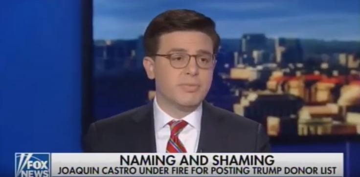 Continetti: Castro Publicly Displaying Trump Donors 'Crossed A Line'
