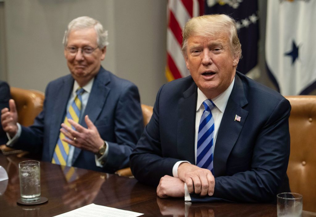 Trump, McConnell Brand Themselves 'Back-to-Back Supreme Court Champs'