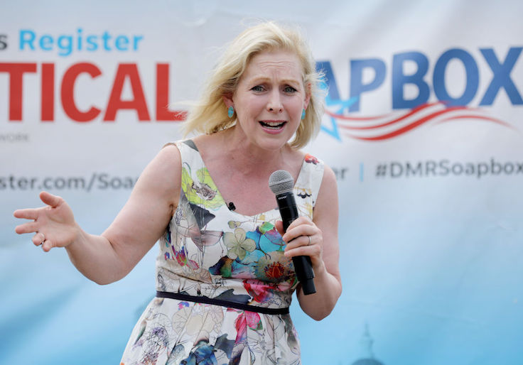 Gillibrand Spending Thousands on Giveaway In Attempt to Make Debate Stage