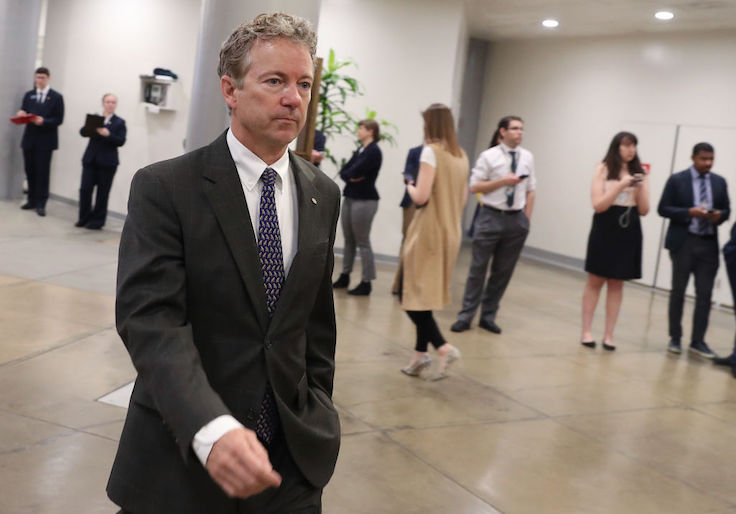 Rand Paul Becomes First Senator to Announce Positive Coronavirus Test