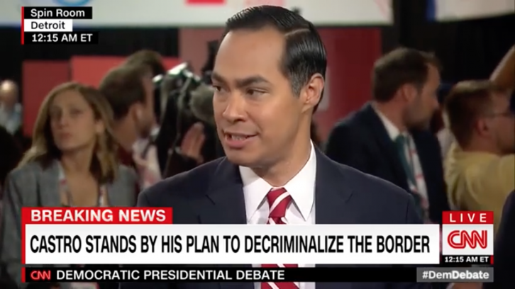 CNN Panel Clashes With Castro Over Decriminalizing Illegal Border Crossings