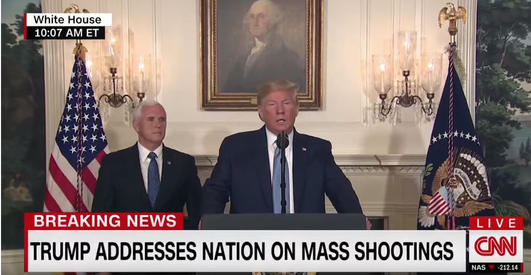 Trump Condemns White Supremacy in Wake of El Paso Shooting