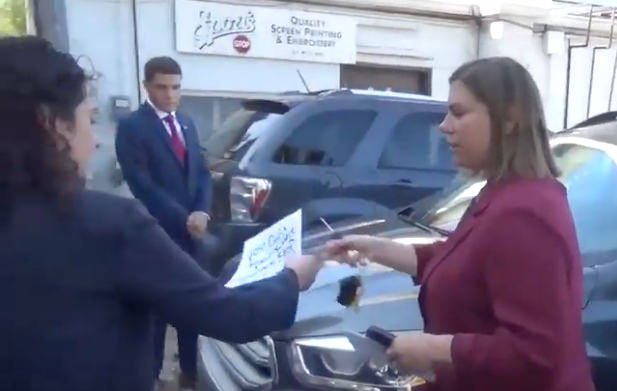 WATCH: Dem Congresswoman Parks Illegally, Forces Innocent Staffer to 'Personally Apologize'
