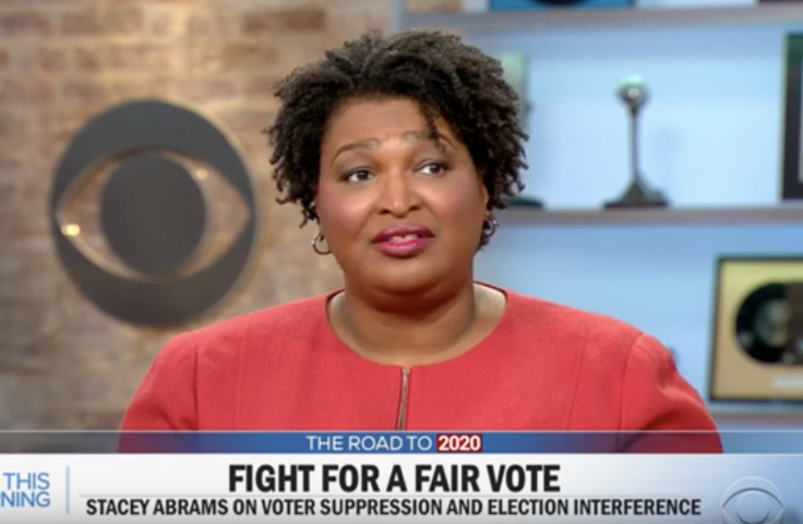 Abrams: I'm Complicit If I Say Electoral System Is Fair