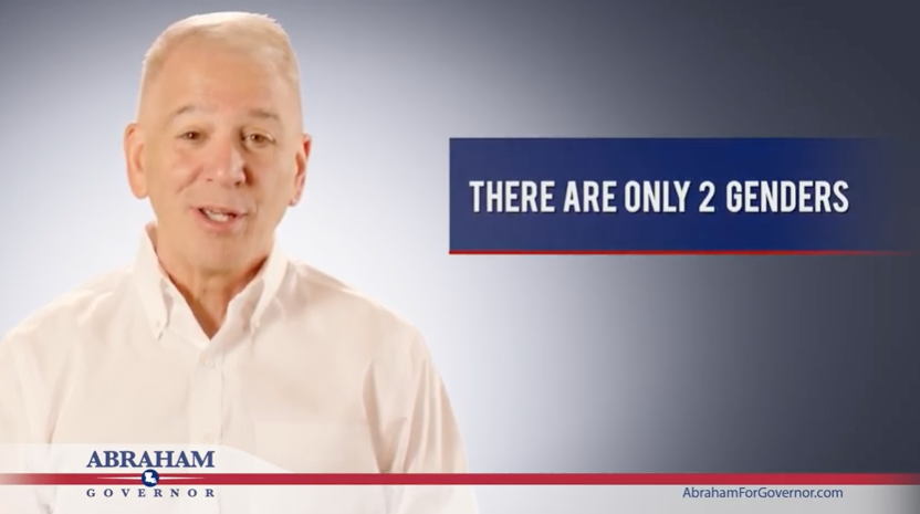 In New Ad, Ralph Abraham Says 'There Are Only Two Genders'
