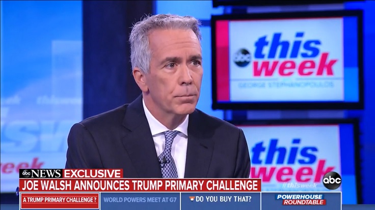Former Congressman Joe Walsh Announces Campaign to Primary President Trump