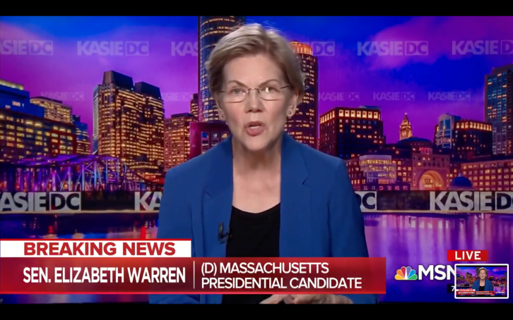 Warren: I Would Eliminate the Filibuster and Use Executive Action to Address Gun Issue