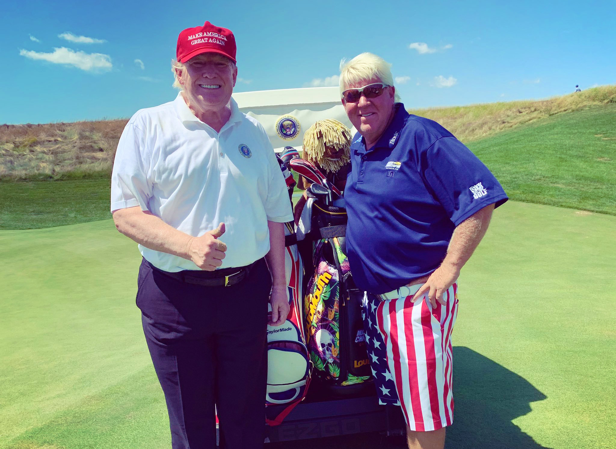 American Greatness Achieved: Donald Trump Hits the Links with John Daly