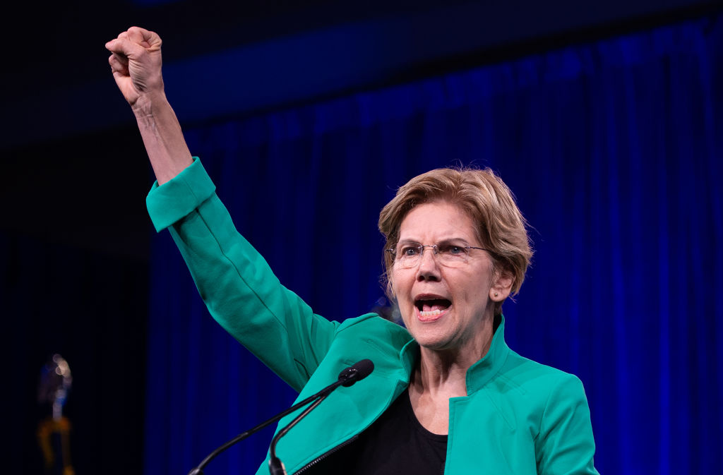 Rich White Liberals Prefer Liz Warren
