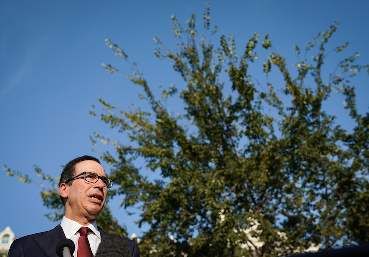 Mnuchin Says U.S. Still Pursuing 'Maximum Pressure' Against Iran