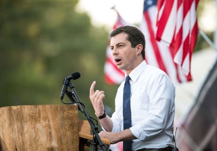 Buttigieg Compares Climate Fight to American Revolution