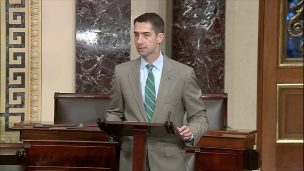 Cotton Honors 9/11 Heroes in Senate Speech