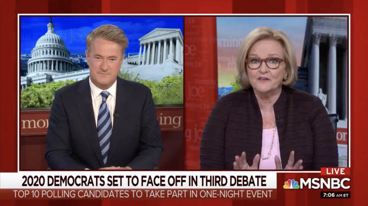 Scarborough to McCaskill: You Can't 'Shovel BS Around on Our Set'