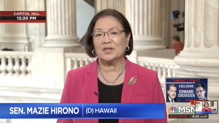 Hirono (D) Calls For Kavanaugh Impeachment