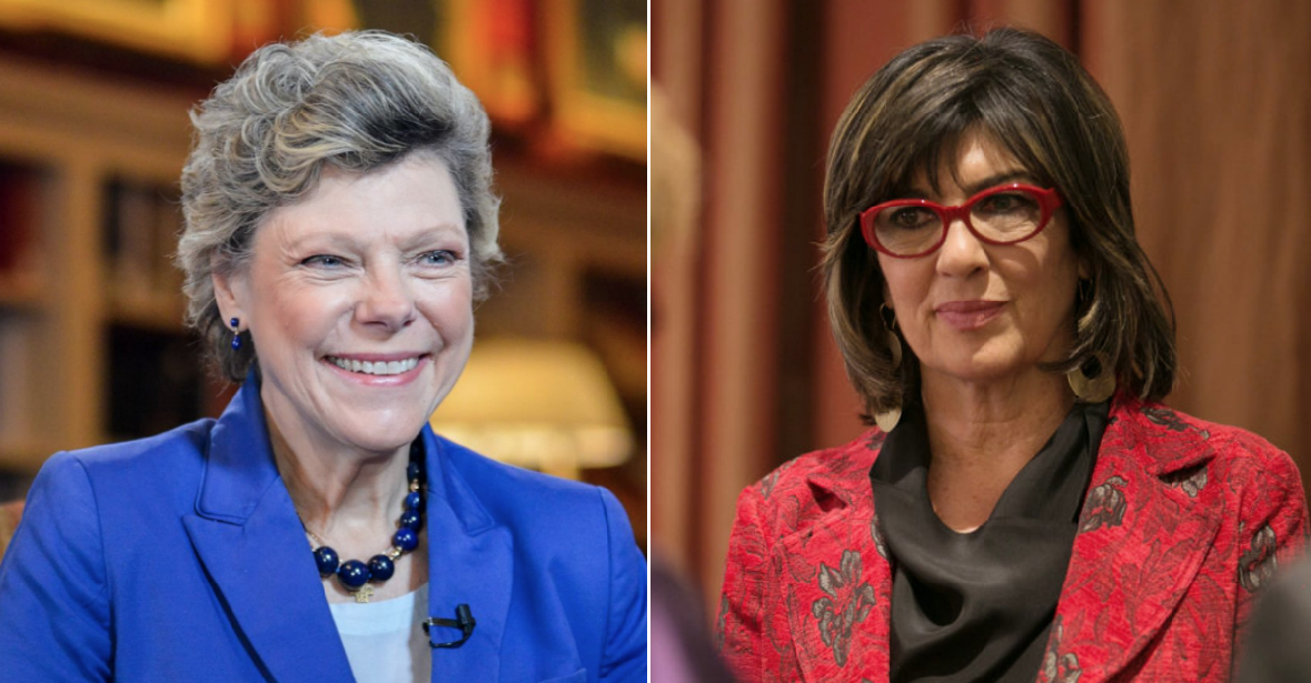Sharpton Eulogizes Cokie Roberts With Picture of Christiane Amanpour