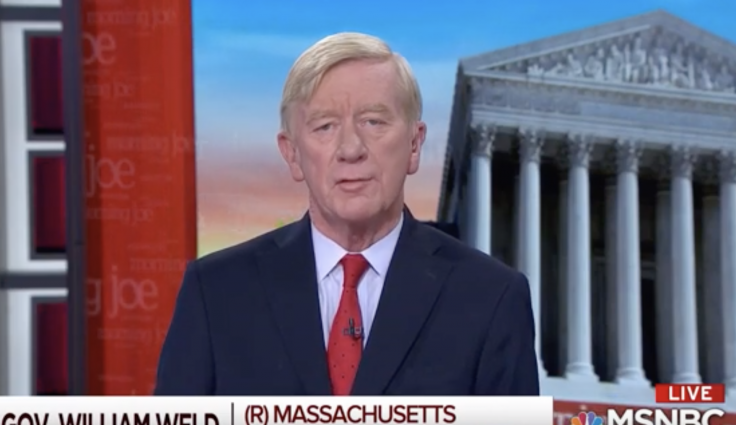 Republican 2020 Challenger Bill Weld: Trump Committed 'Treason'