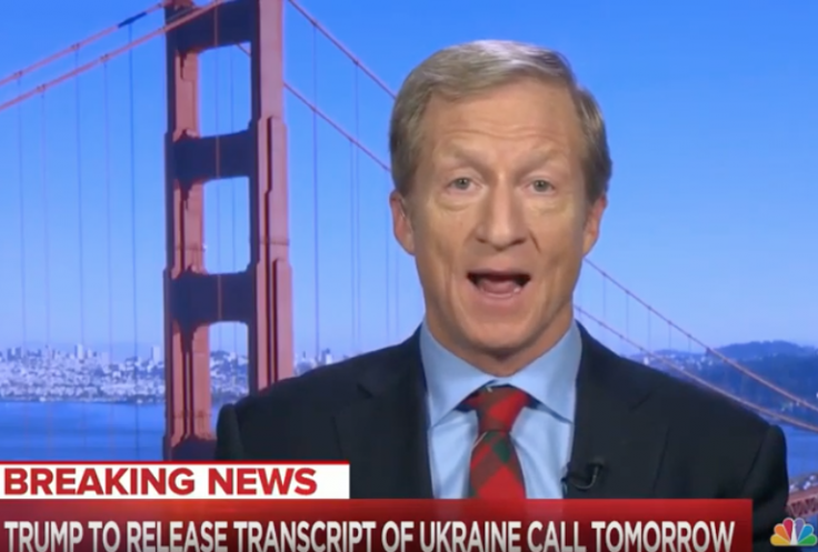 Failing Presidential Candidate Cheers Democrats' Impeachment Inquiry