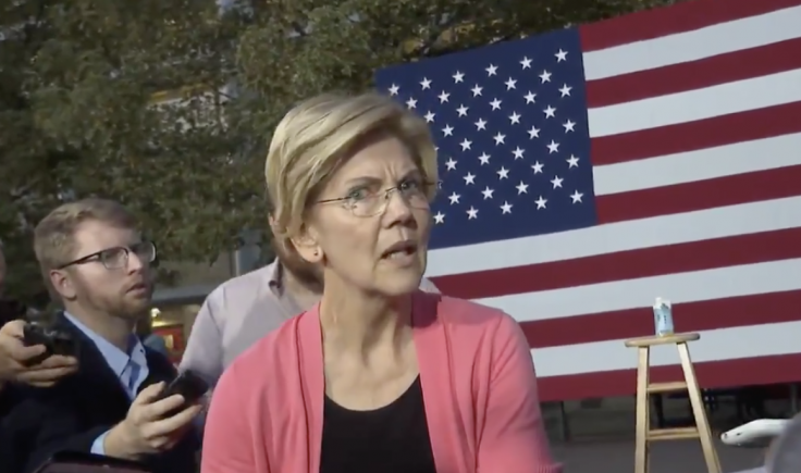 Warren Flustered by Hypothetical Ethics Question on Hunter Biden