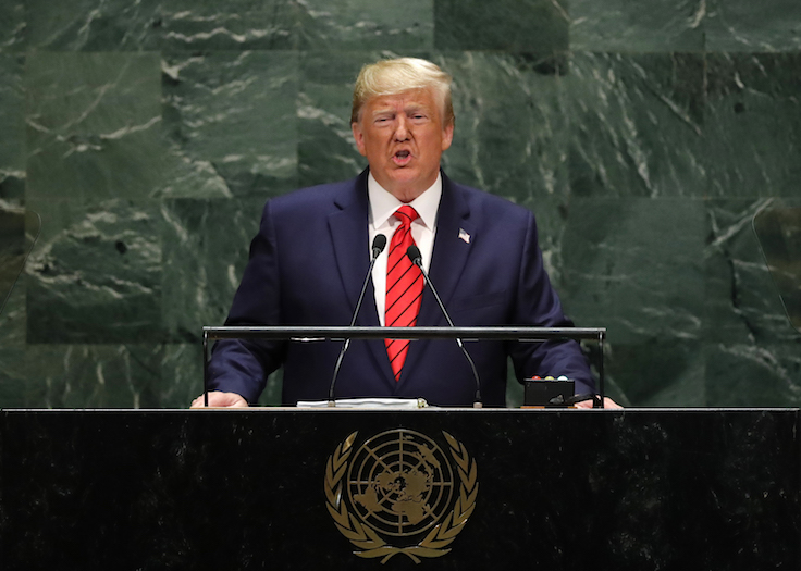 Trump in U.N. Speech Calls on Nations to Reject Iran's 'Blood Lust'