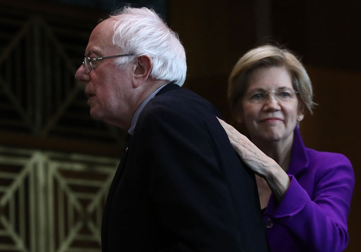 Sanders and Warren Decry Nuclear Power in Climate Change Plans