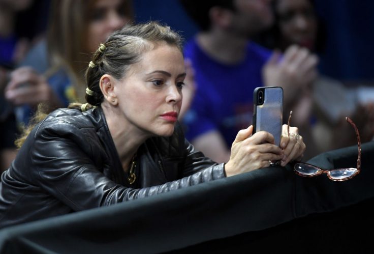 Alyssa Milano Ignores Jon Ossoff's Texts, Calls