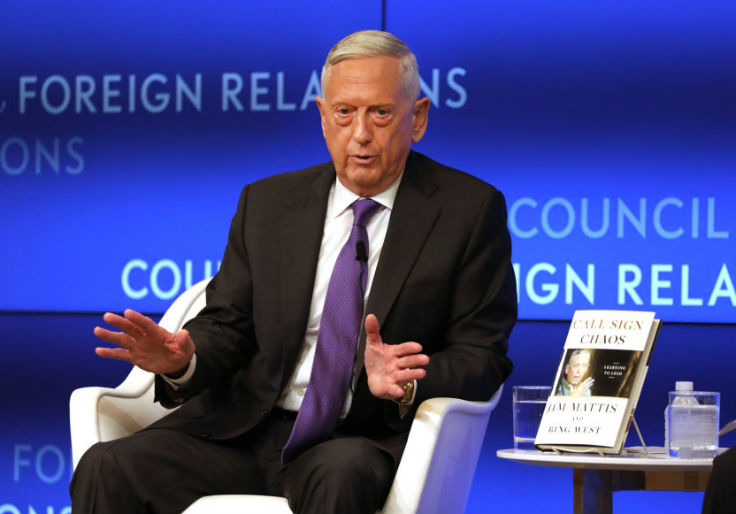 Mattis Slams Aide For Tell-All Memoir: 'Reveals An Absence Of Character'