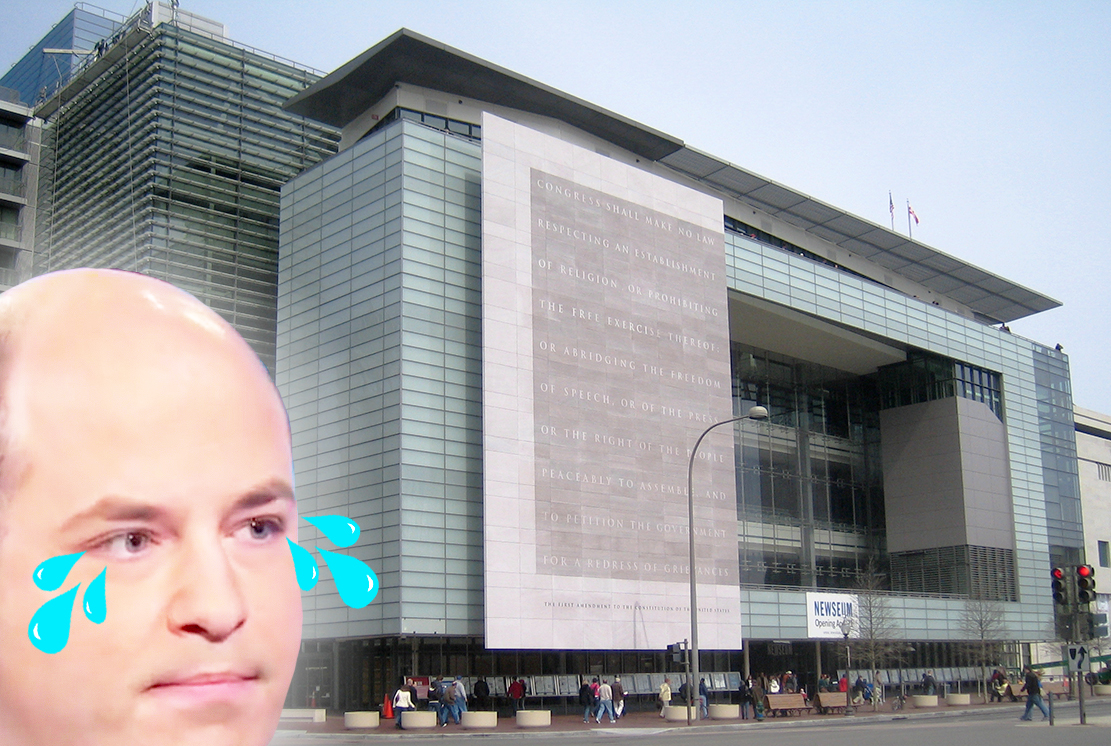 Libs Owned Again: D.C. Journalism Museum to Close Amid Financial Difficulties