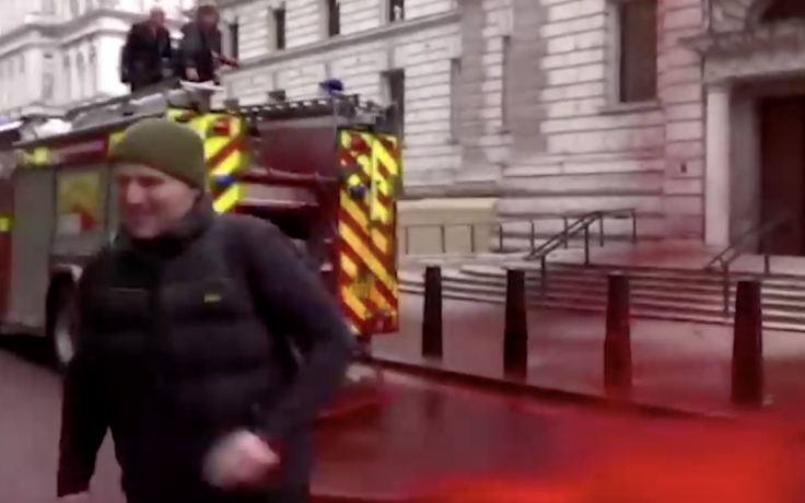 Climate Activists Trying to Vandalize Building Fail in Most Spectacular Way Possible