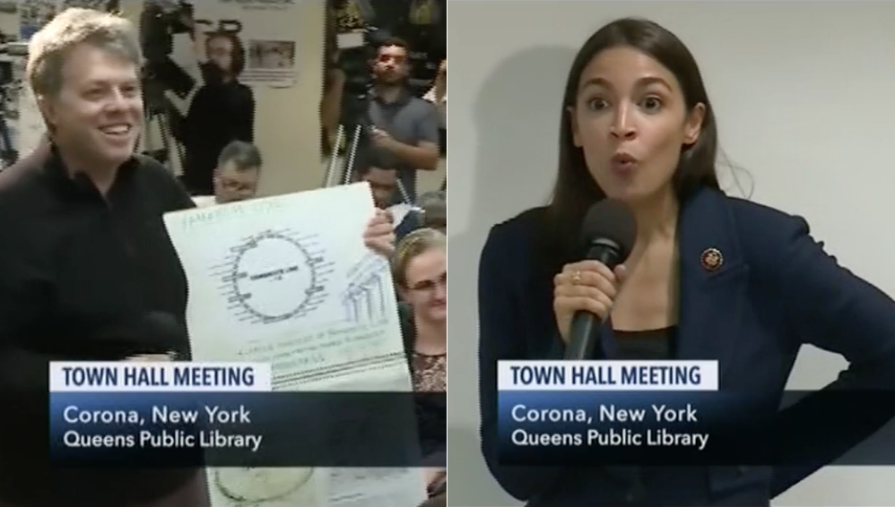 Ocasio-Cortez Calls Man’s ‘Sci-Fi’ Green New Deal Proposal ‘Inspiring’