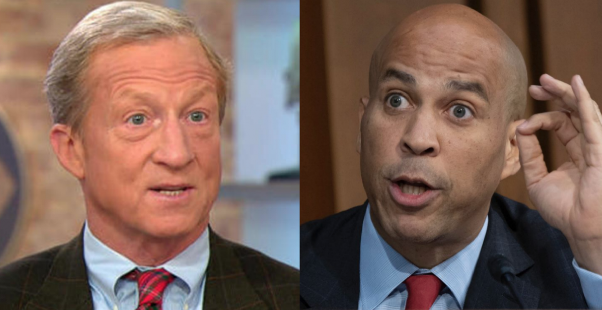 Booker Sends Desperate Fundraising Email Knocking Steyer For His Millions