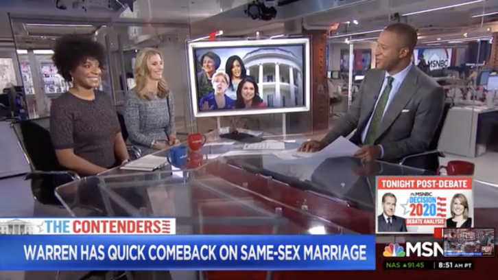 MSNBC Praises Warren's 'Authentic' Answer to Campaign Donor's Question
